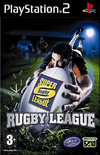 NRL: Rugby League box art for Playstation 2